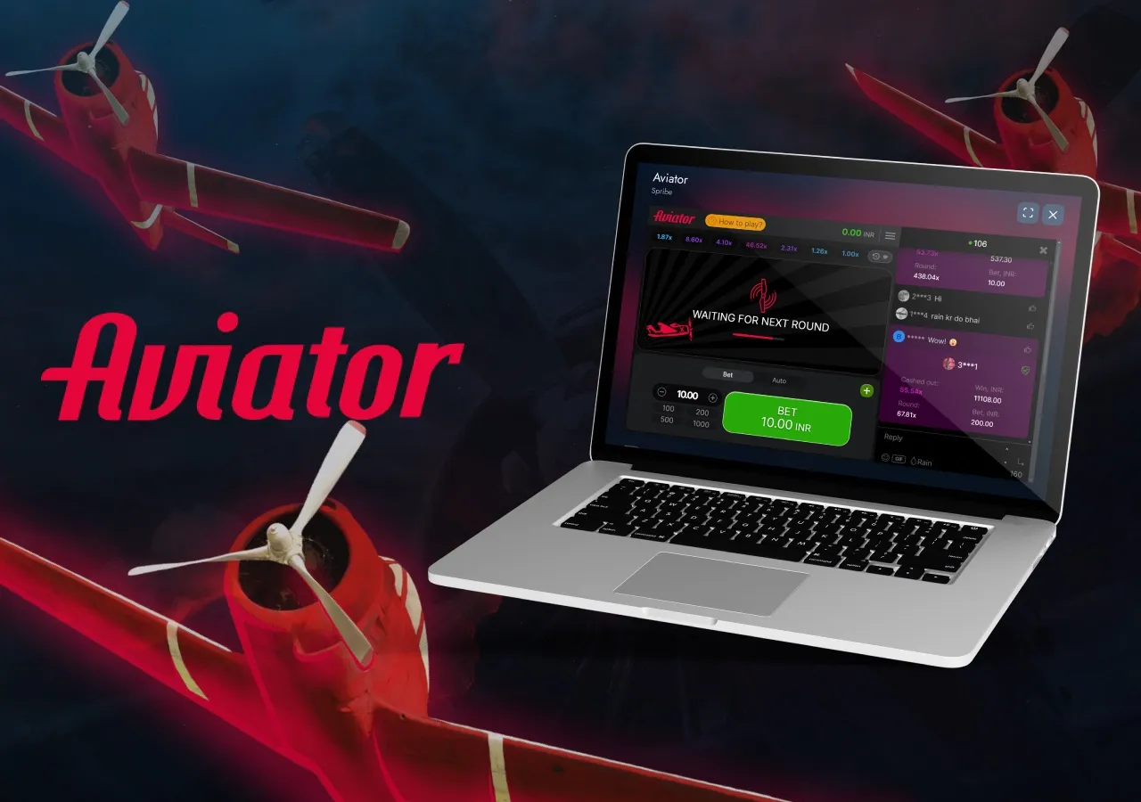 Jogador testando Aviator demo gratuitamente no celular